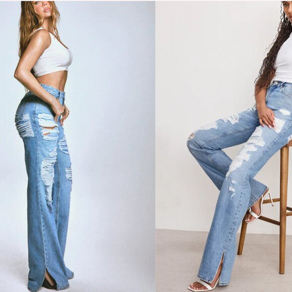 Good American Khloe Jeans Tall Size 6 (28) - Picture 1 of 5